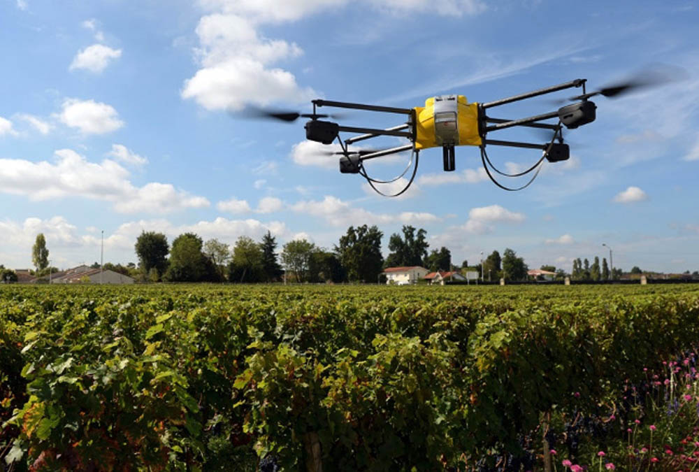 Dron agrícola